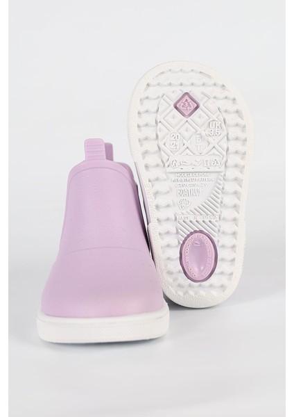 Baby Beatly-B Kız Çocuk Lilac/white Yağmur Çizmesi