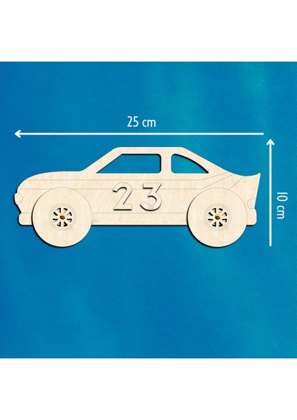 Yarış Araba Ahşap Boyama Figürleri ve Etkinlik Seti Eğitici Çocuk Aktivite Okul Öncesi Boyasız fırsatları