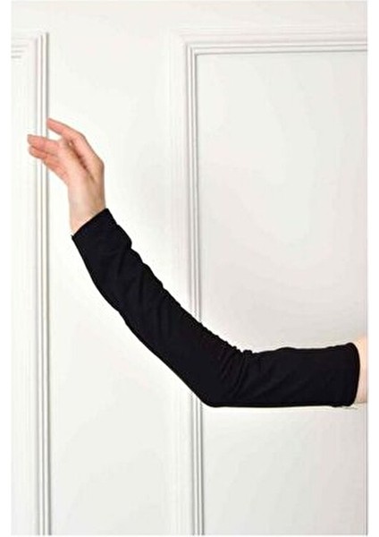 kadın siyah renkli düz kolluk zmn01 fiyatları