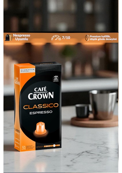 120'LI Kapsül Kahve Nespresso Uyumlu Mega Paket - 120 Al 60 Öde! fiyatları