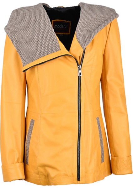 Kadın Deri Mont 07KSN modelleri