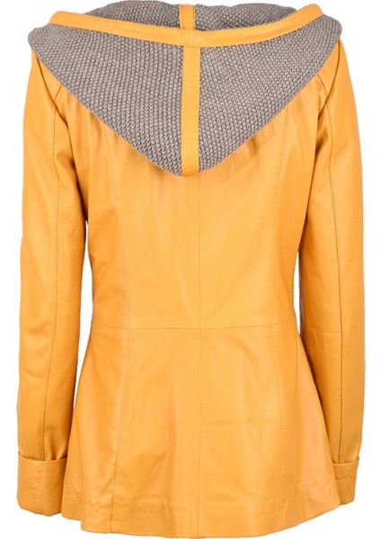 Kadın Deri Mont 07KSN fırsatları