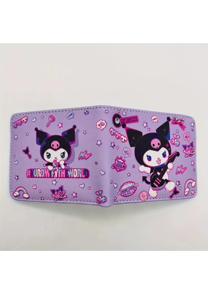 Kuromi Figürlü Çocuk Cüzdan K070