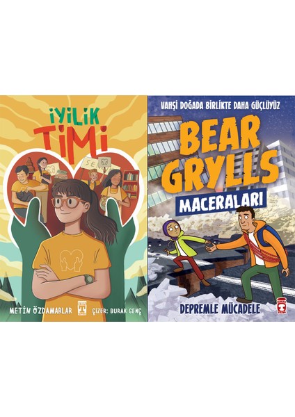 Iyilik Timi (Metin Özdamarlar) ve Depremle Mücadele - Bear Grylls Maceraları