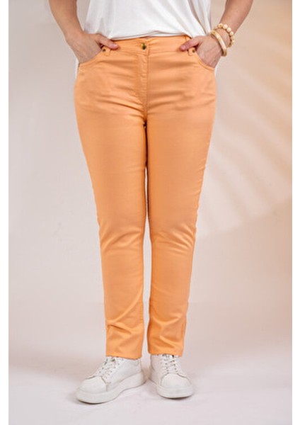 Büyük Beden Pamuklu Boru Paça Pantolon fiyatları