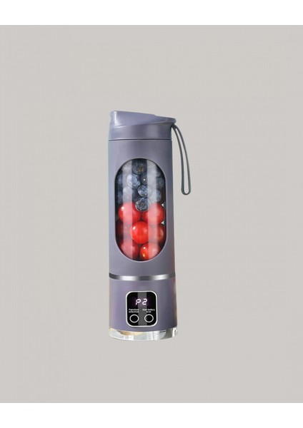 12 Bıçaklı Şarjlı Meyve Sıkacağı – Tip-C Taşınabilir Blender 450 ml indirimleri