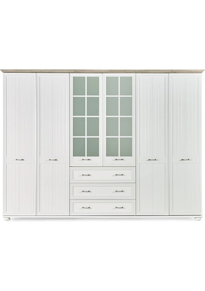 Angelic 6 Kapaklı Dolap