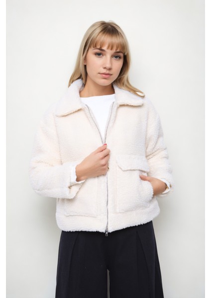 Kapak Cepli Teddy Ceket modelleri