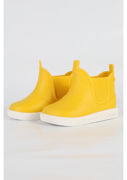 Baby Beatly-B Çocuk Yellow/white Yağmur Çizmesi