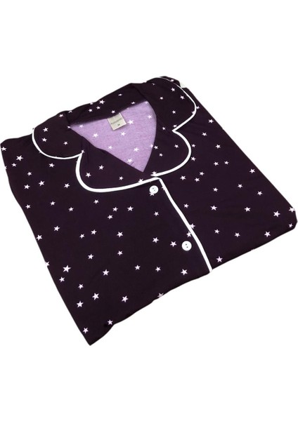 Pijamood Kadın Milan Kumaş Önü Düğmeli Mevsimlik Uzun Kol Pijama Takımı fiyatları