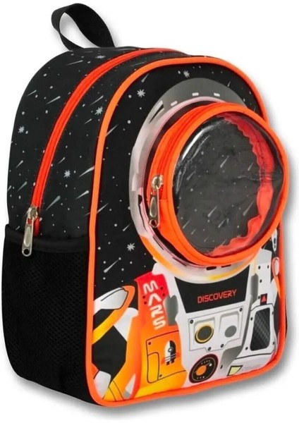 Anaokulu Için Çocuk Sırt Çantası Astronot Figürlü