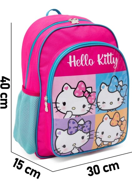 2'li Çocuk Sırt Çantası Seti Hello Kitty Figürlü (Sırt Çantası/beslenme Çnt.) modelleri