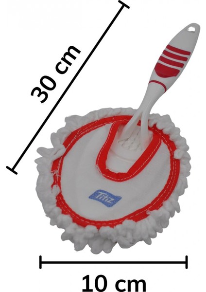 Mikrofiber Duster Toz Leke Kir Alıcı Temizleyici Tutacaklı Temizlik Bezi Aparatı Malzemesi (K95) modelleri