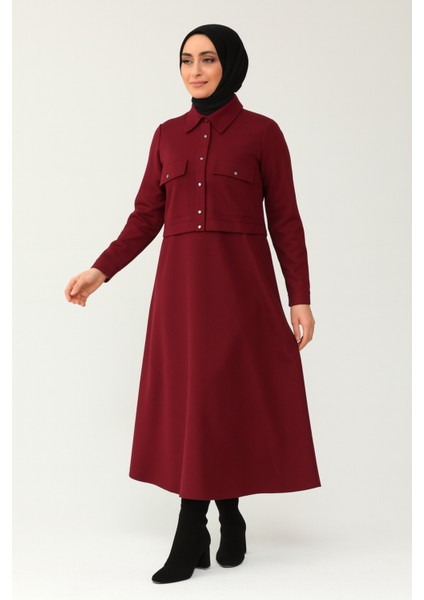 Düğmeli Etekli Ikili Takım modelleri