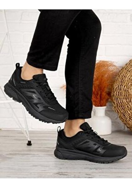 Josep 3pr Siyaha Siyah Erkek Outdoor Softshell Su Geçirmez Apor Ayakkabı