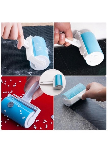 Yeni Nesil Yıkanabilir Pratik Tüy ve Toz Toplama Rulosu Aparatı (K95) modelleri