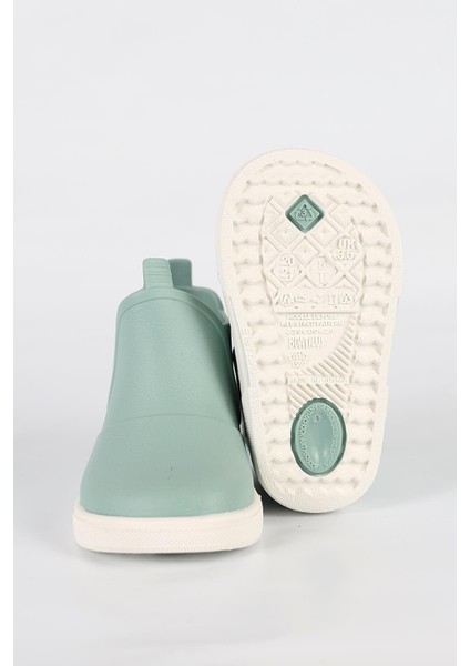 Baby Beatly-B Çocuk Pastelgreen/white Yağmur Çizmesi