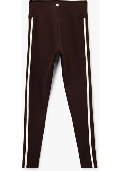 Yüksek Bel Biyeli Slim Fit Spor Tayt fiyatları