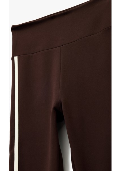 Yüksek Bel Biyeli Slim Fit Spor Tayt modelleri