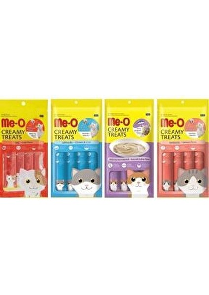 Meo Ödül Maması 4 Lü Set Karışık Paket