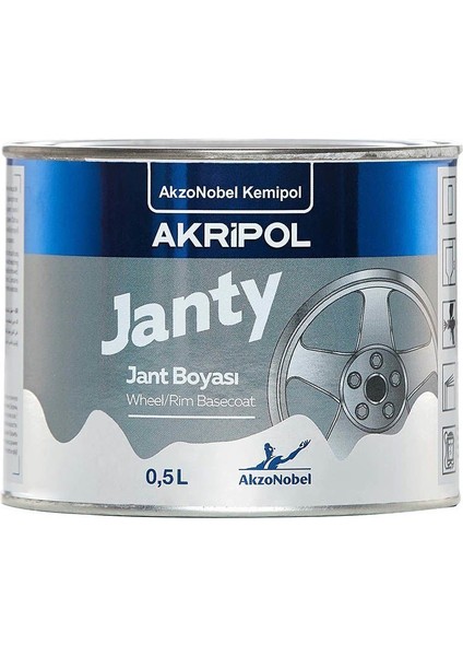 Akri̇pol Bazkat Janty Jant Boyası 0.5 Litre modelleri