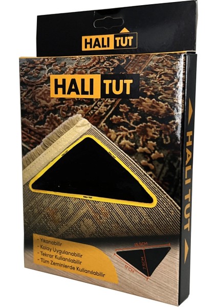 Halı Altı Kaydırmaz Ped Kayma Önleyici Tutucu Bant Halı Tutma Aparatı Kilim Paspas Zemin Sabitleyici