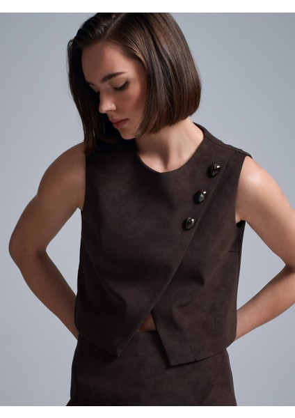 60601 Taş Aksesuarlı Top-Kahve modelleri