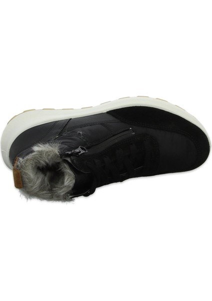 000409 Z Novara Gore-Tex Deri Siyah Kadın Bot modelleri