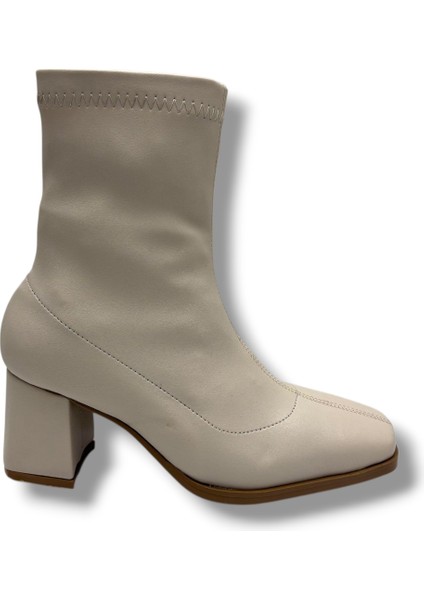 Kılınç 565-26 Cilt Deri Fermuarlı Kalın Topuk Kadın Bot fiyatları