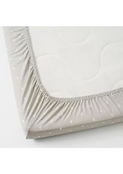 Lenast Lastikli Bebek Çarşaf Seti, Beyaz-Kahverengi (2li Paket, 60X120 Cm) fiyatları