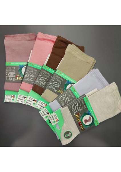 Plus 6999 Unisex Bambu Diyabetik Dikişsiz 4 Mevsim Çorap 12 Adet fiyatları
