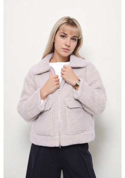 Kapak Cepli Teddy Ceket modelleri