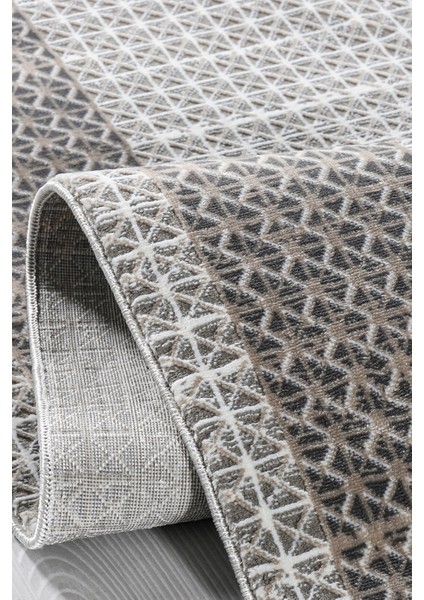 Level LE007 Gri Hav Toz Vermez Salon Mutfak Koridor Oturma Odası Yolluk Halı