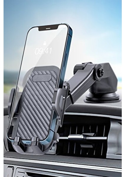 Tüm Telefonlara Uyumlu Oto Cama Yapışan Akrobat Telefon Tutucu Torpido Üstü Araç Içi Tutacağı Yeni fiyatları