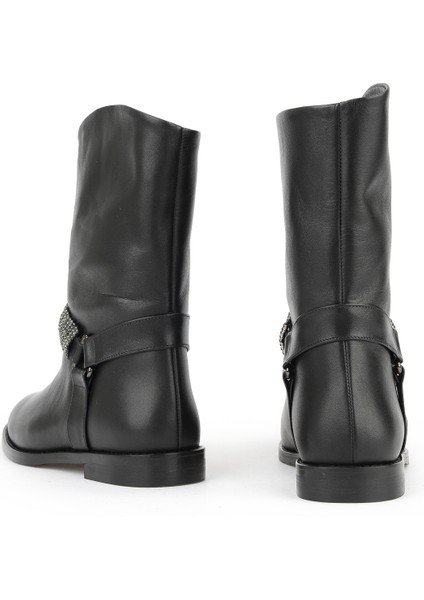 , Kadın Hakiki Deri Çizme 1531030Z25110 Siyah modelleri