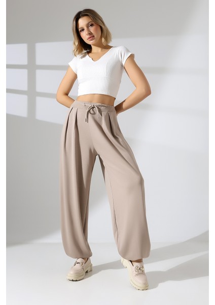 Kadın Şalvar Pantolon Modal Kumaş