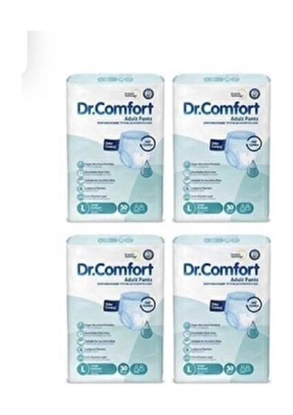 Dr Comfort 30 Lu Large Külot Bez Büyük Boy 4 Paket 120 Adet