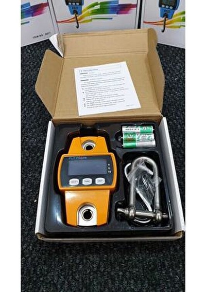 300 kg Kapasiteli Metal Gövde Askılı Kantar - Vinç Kantarı - Kasap Terazi El Terazisi