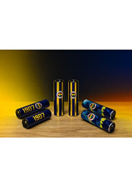 🟡🔵fenerbahçe 1907 Özel Seri Metal Çarklı Lisanslı 6’lı Koleksiyon Çakmak Seti – Ultra Lüks Tasarım fırsatları