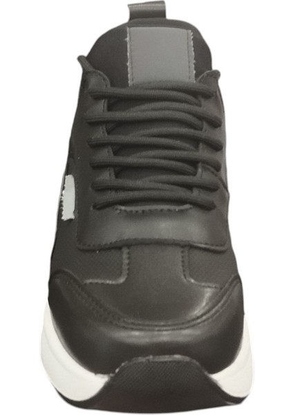 327Z Ortopedik Çorap Şeklinde Bilekten Saran 5 cm Gizli Topuk Kadın Günlük Sneaker Ayakkabı modelleri