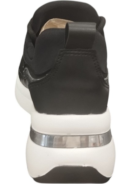 327Z Ortopedik Çorap Şeklinde Bilekten Saran 5 cm Gizli Topuk Kadın Günlük Sneaker Ayakkabı fırsatları