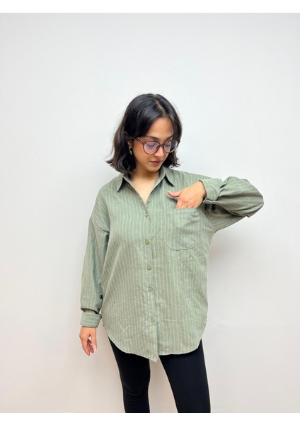 Rahat Kalıp Oversize Gömlek