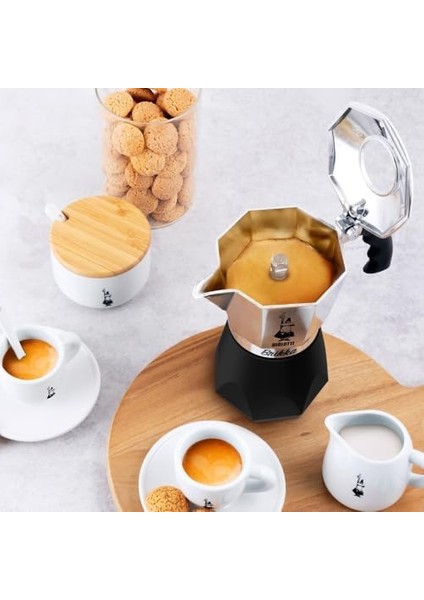 - Brikka: 2 Cups Ocak Üstü Bol Köpüklü Espresso Pişirici - 100ML - Renk - Gövde - Patentli Valfi - Tüm Ocak Türleri Için Uygundur (Indüksiyon Hariç) modelleri