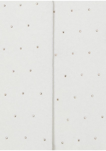 Kız Çocuk Krem Taşlı Külotlu Çorap 10046 fiyatları