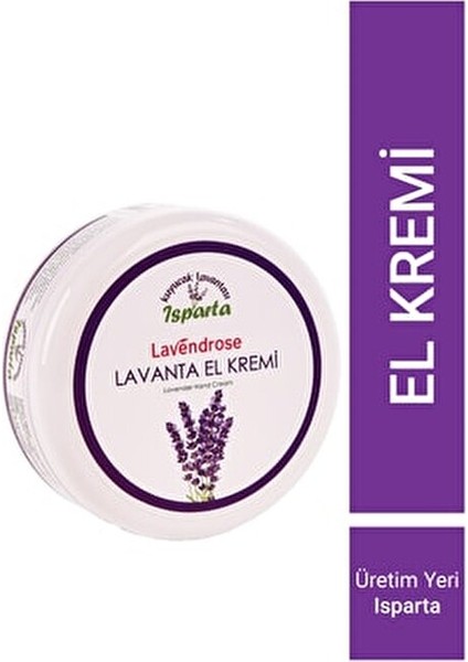 El Kremi **ısparta Kuyucak Lavantası Lavanta El Kremi 125 Ml**
