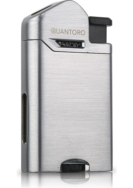 Metal Perde Jet Çakmak Silver