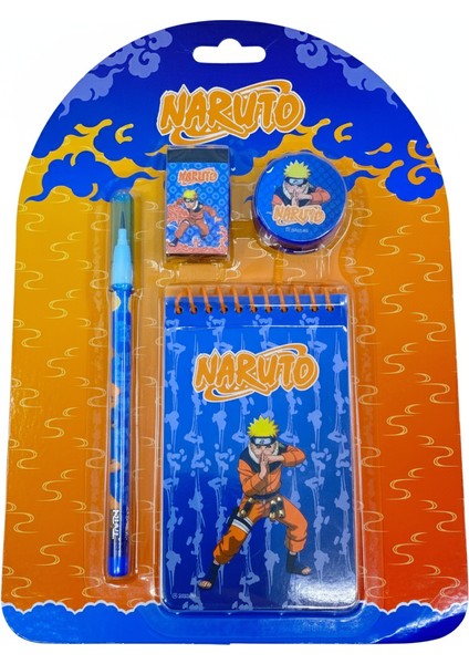 Naruto Kırtasiye Seti 4'lü