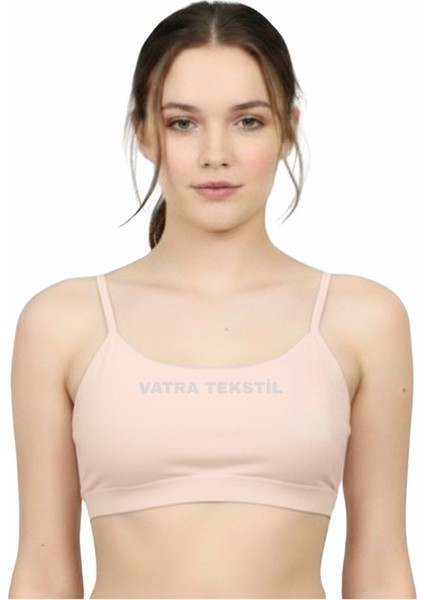 3'lü Set Pamuk Kumaş Ip Askılı Çıkarılabilir Pedli Genç Kız Büstiyer indirimleri