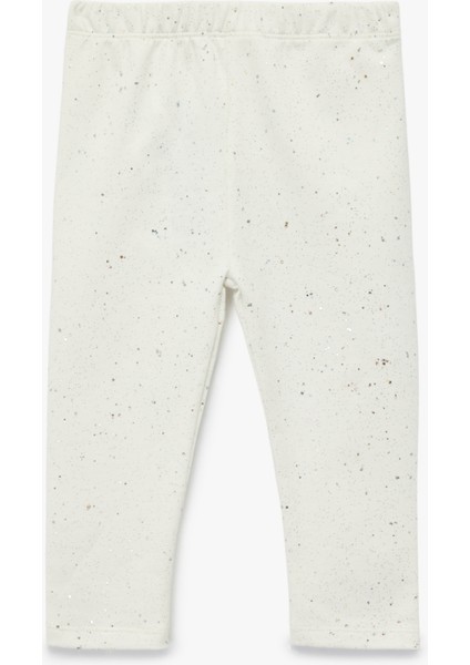 Pamuklu Beli Lastikli Basic Tayt