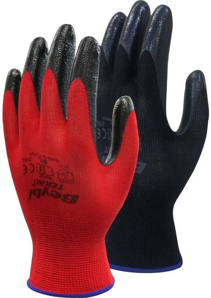 Beybi Tek-Nit No:10 Siyah Nitril Eldiven